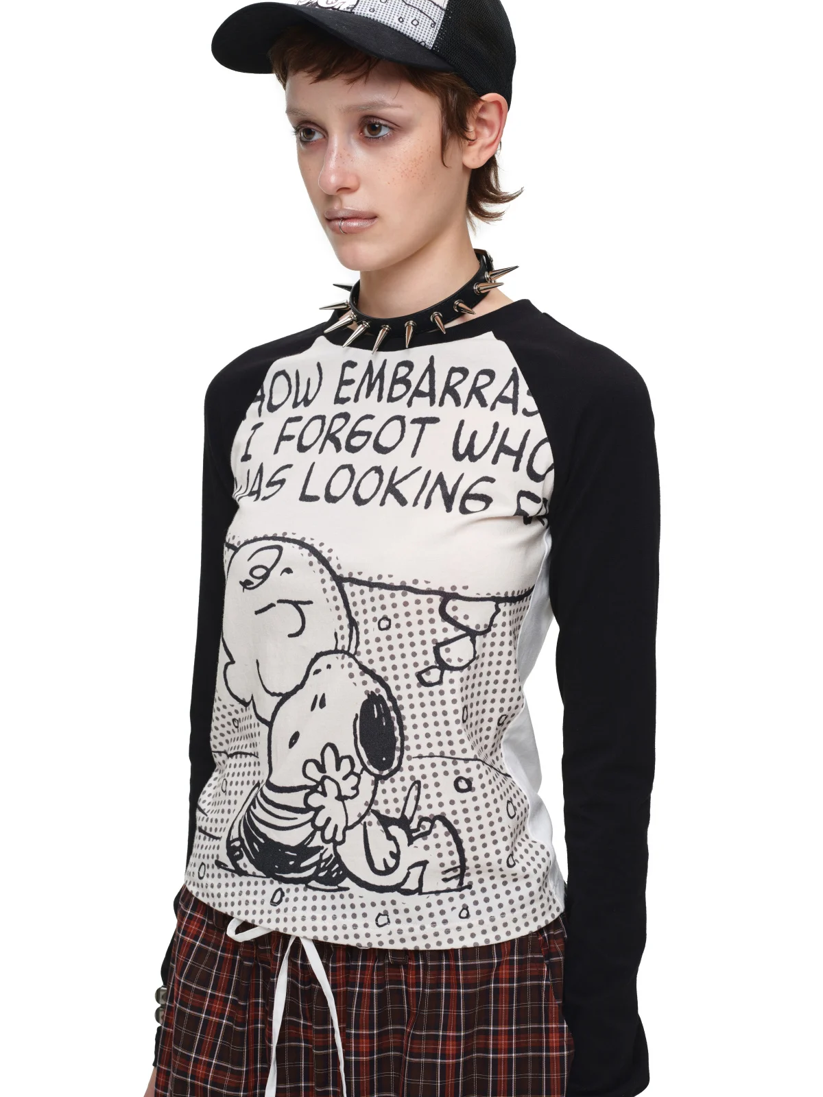 Contrast Raglan Graphic T-Shirt