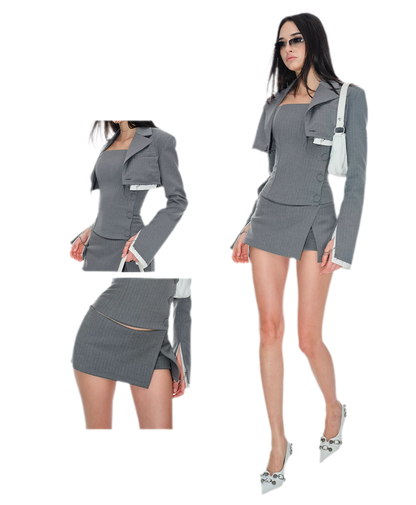 Structured Mini Skort