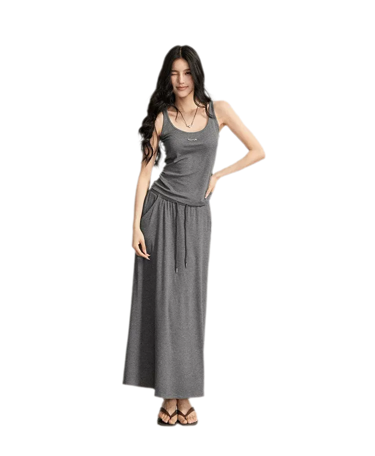 Modal Tank Skirt Set