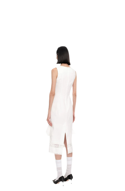 Elegant Bowknot Long Dress