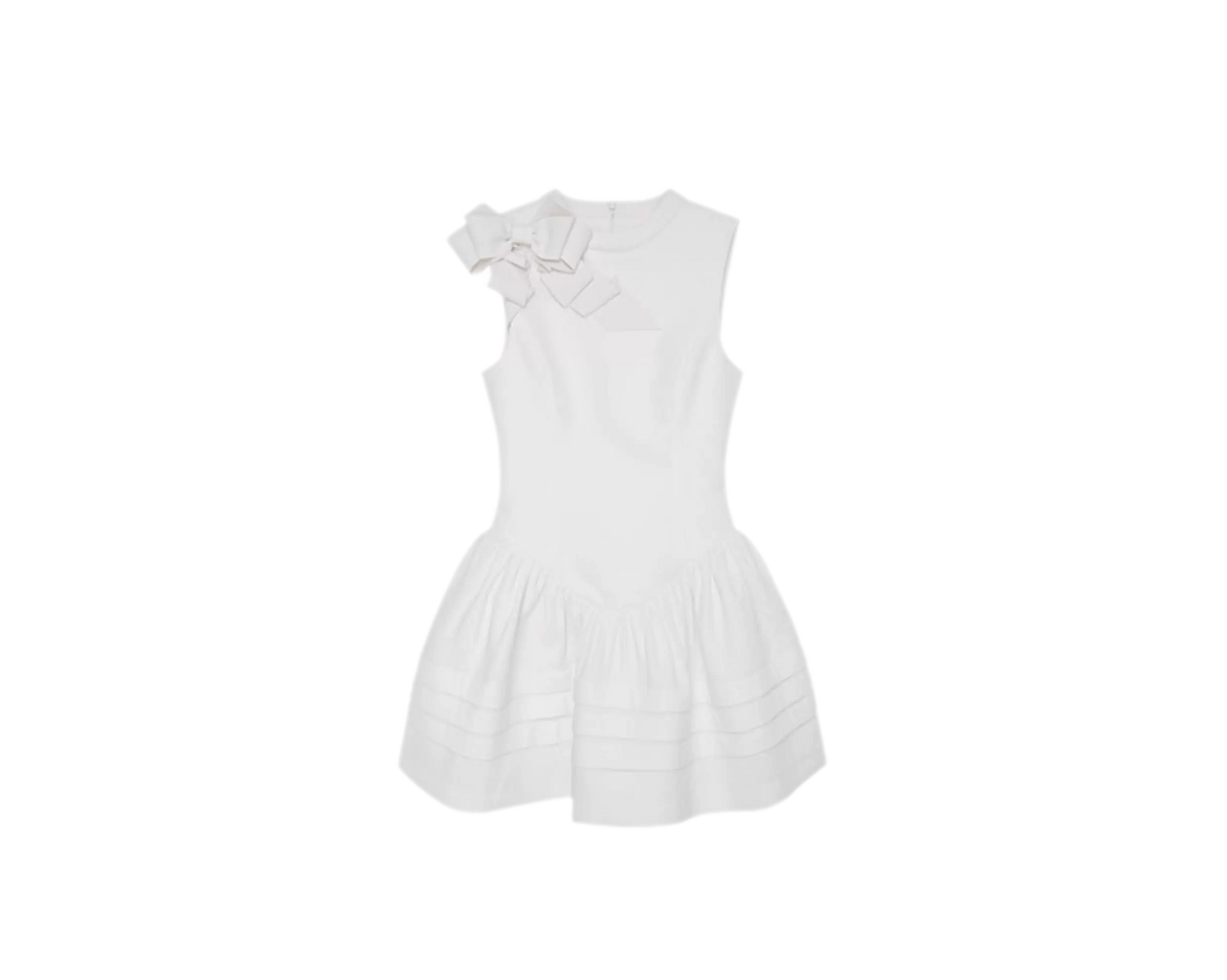 Elegant Summer Dress with Side Bow Detail
