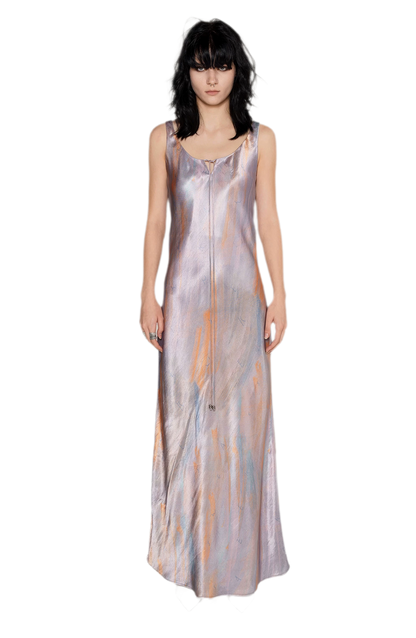 Twist Bias Slip Dress