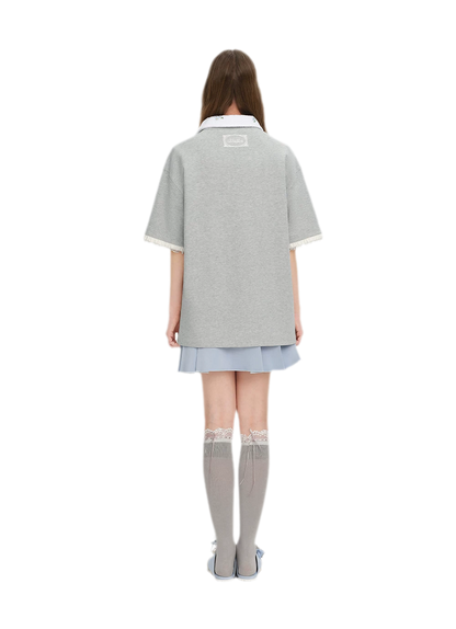 Bouquet Bear Print T-shirt