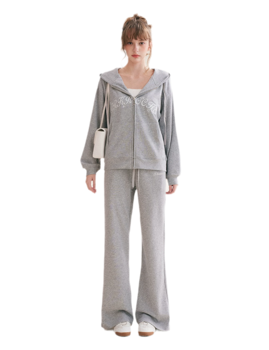 Cotton Hooded Tracksuit Set