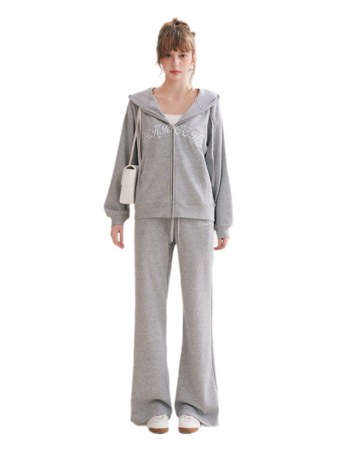 Cotton Hooded Tracksuit Set