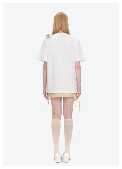 Carousel Print Loose T-shirt