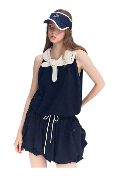 Rabbit Ear Peplum Top