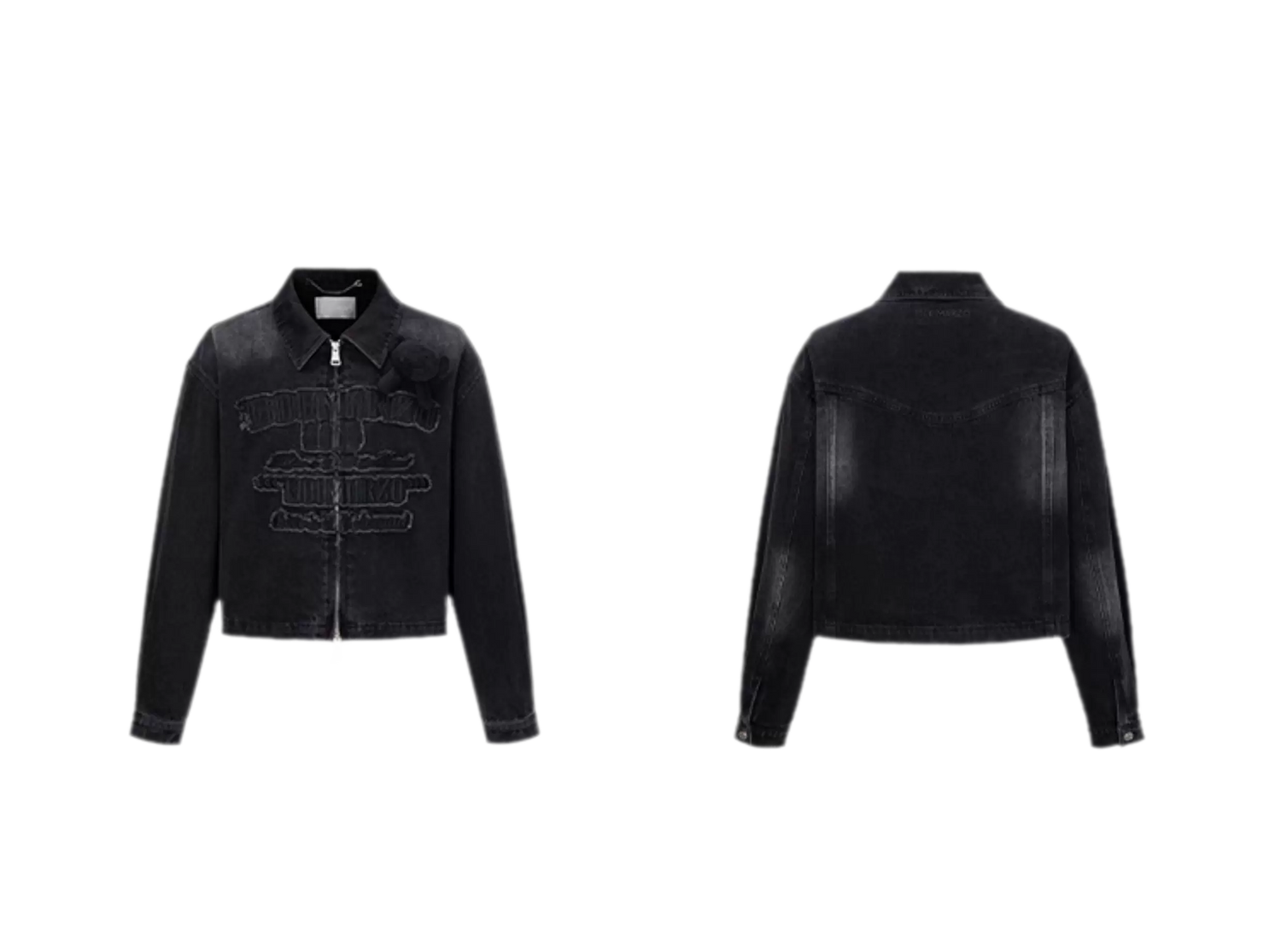 Bear Denim Zipped Shirt