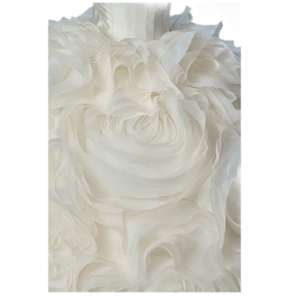 Pure White Ball Gown