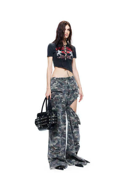 Punk Grunge Washed T-shirt