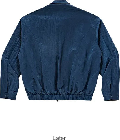 Textured Curved Panel Jacket