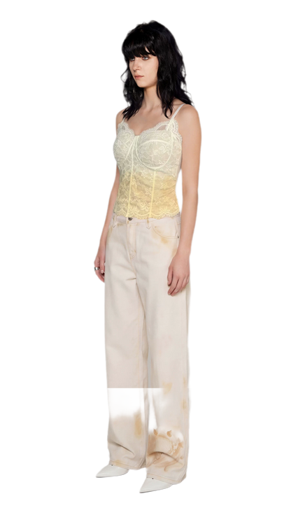 Lace Waist-Slim Cami