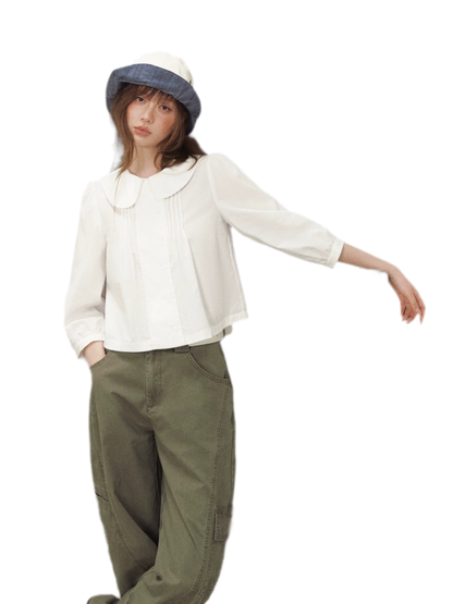 Utility Wide-Leg Pants