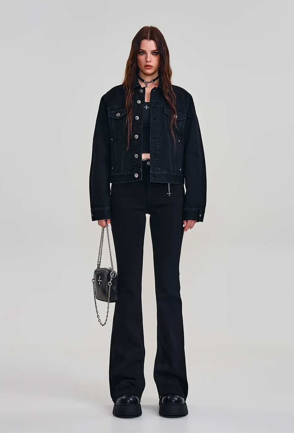 Classic Cross Storm Flare Jeans