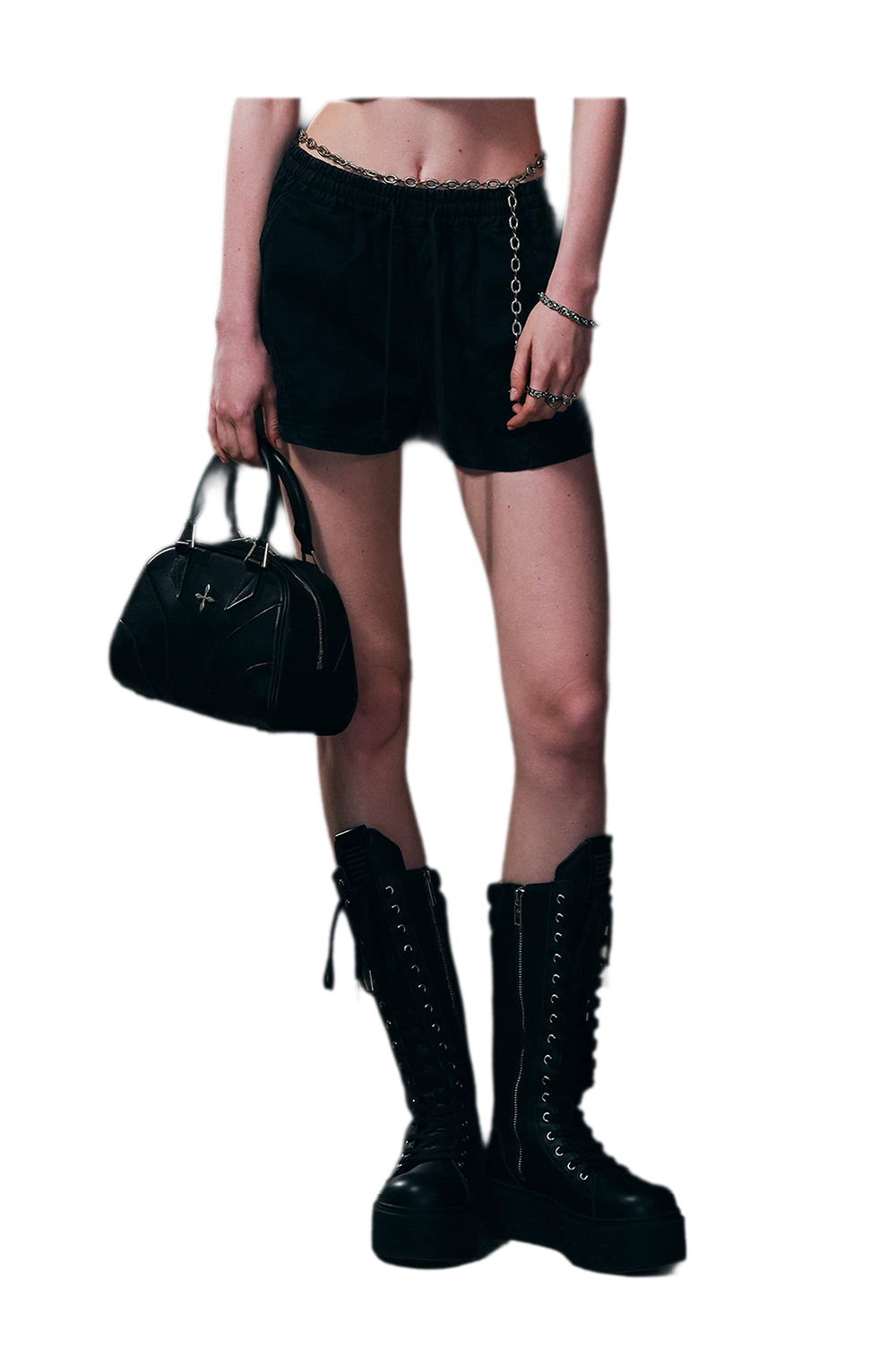 Cross Statue Cargo Sports Shorts