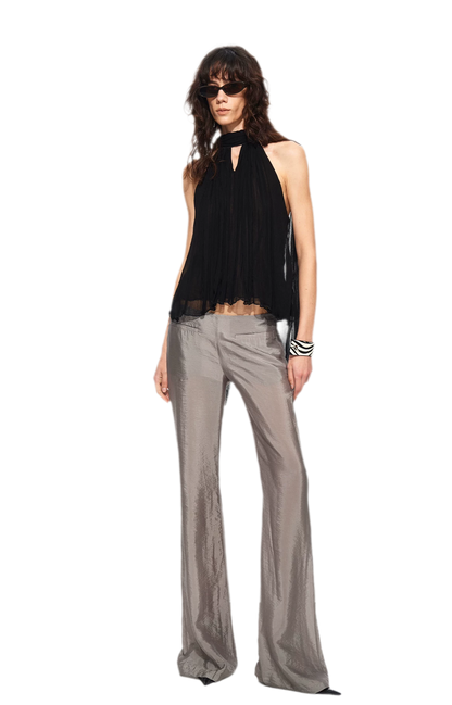 Silky Flared Lounge Pants