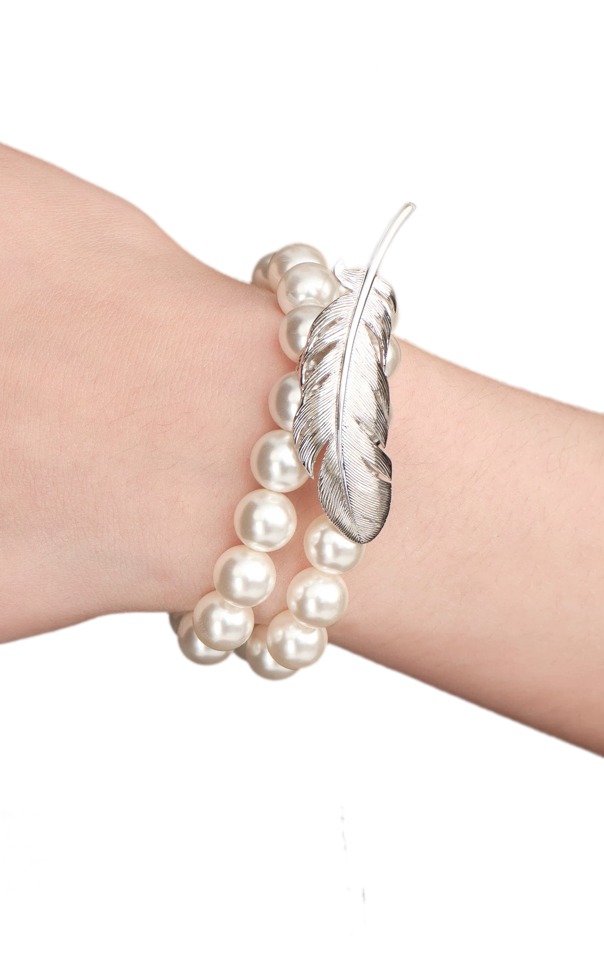 Feather Double Layer Bracelet