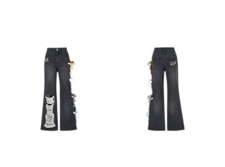 Holiday Plush Denim Jeans