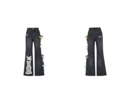 Holiday Plush Denim Jeans