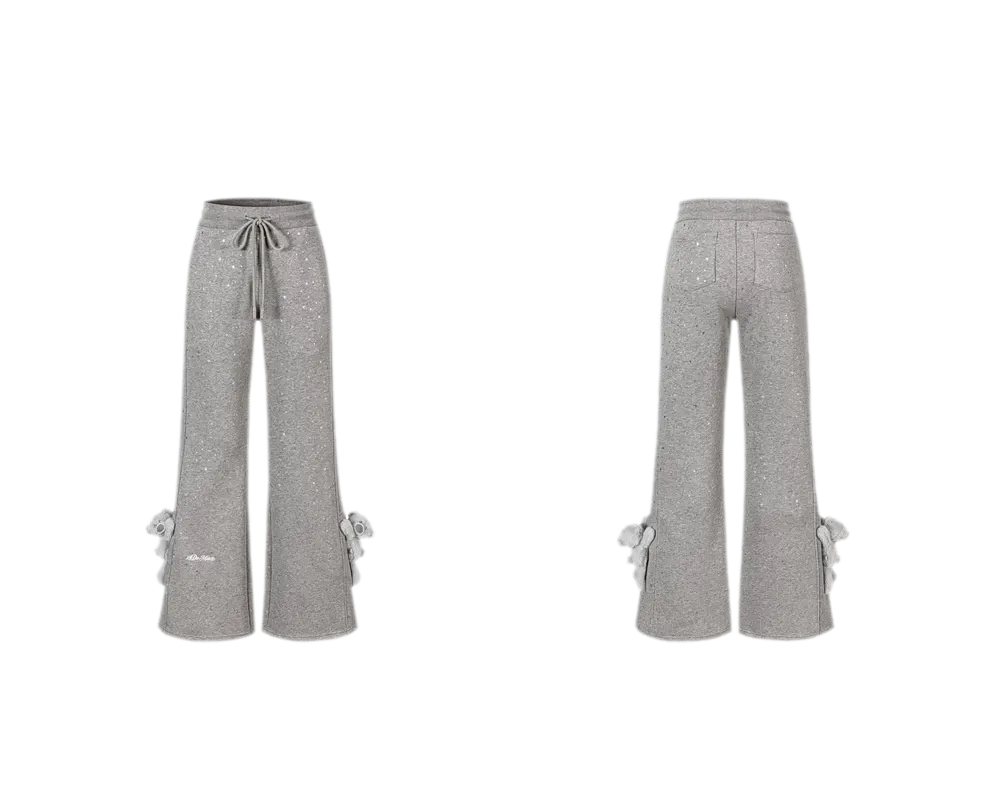 Galaxy Star Micro-Flare Sweatpants