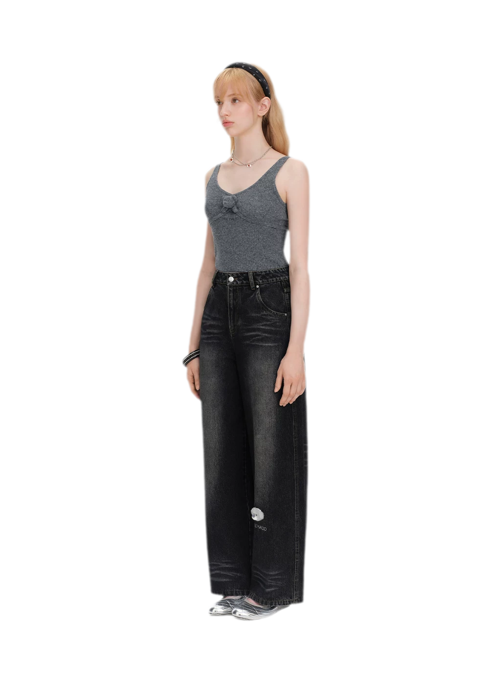 Bear Base Wide Jeans