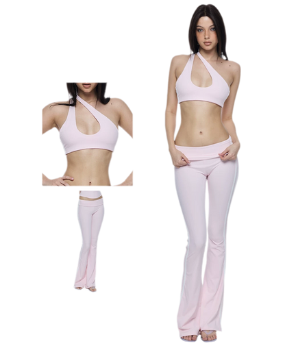 High-Stretch Slim Athletic Set