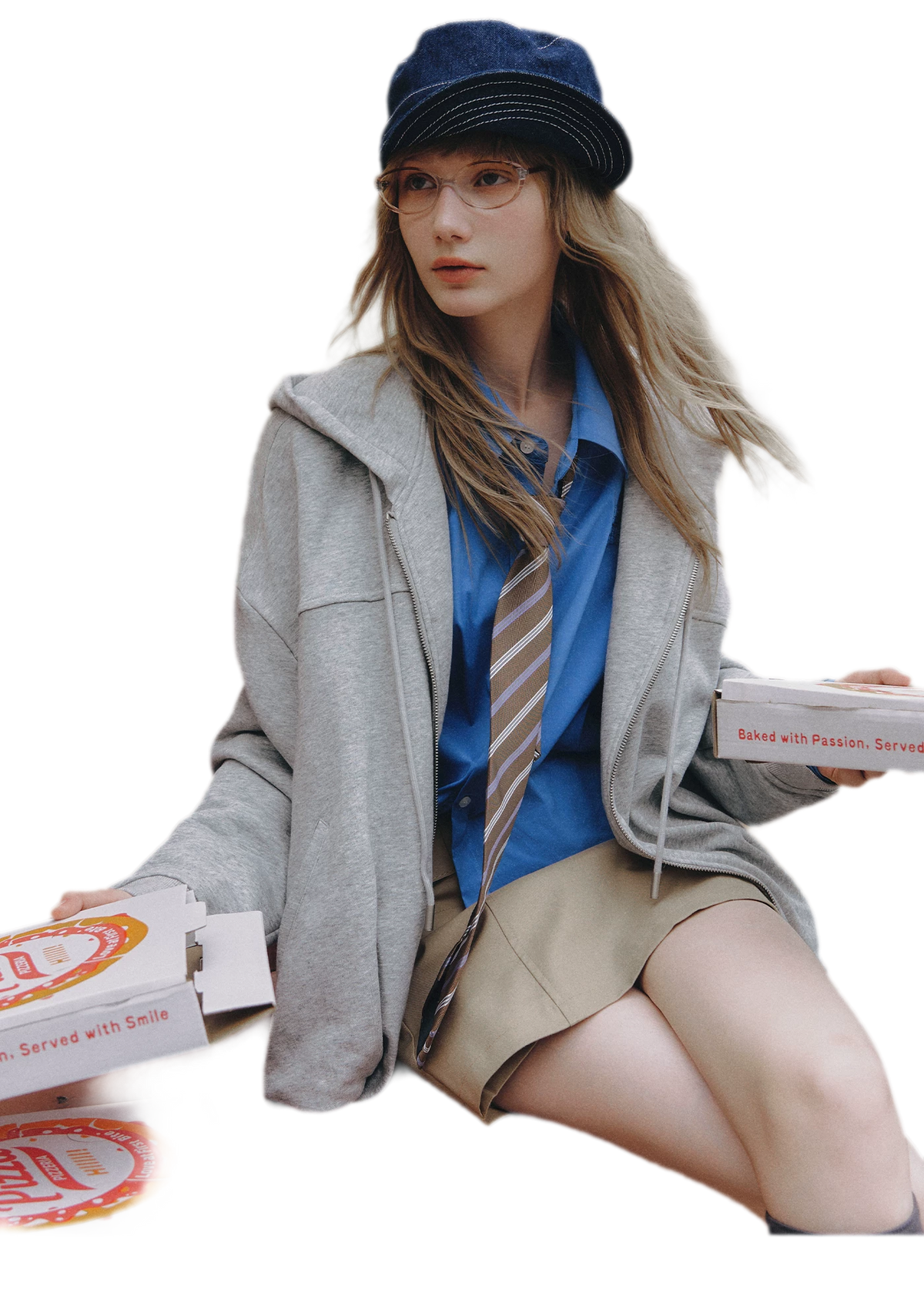 Embroidered Cropped Cotton Shirt