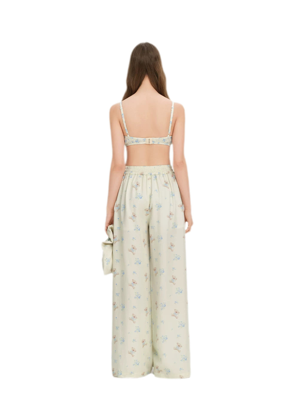 Floral Ruffle Corset Top