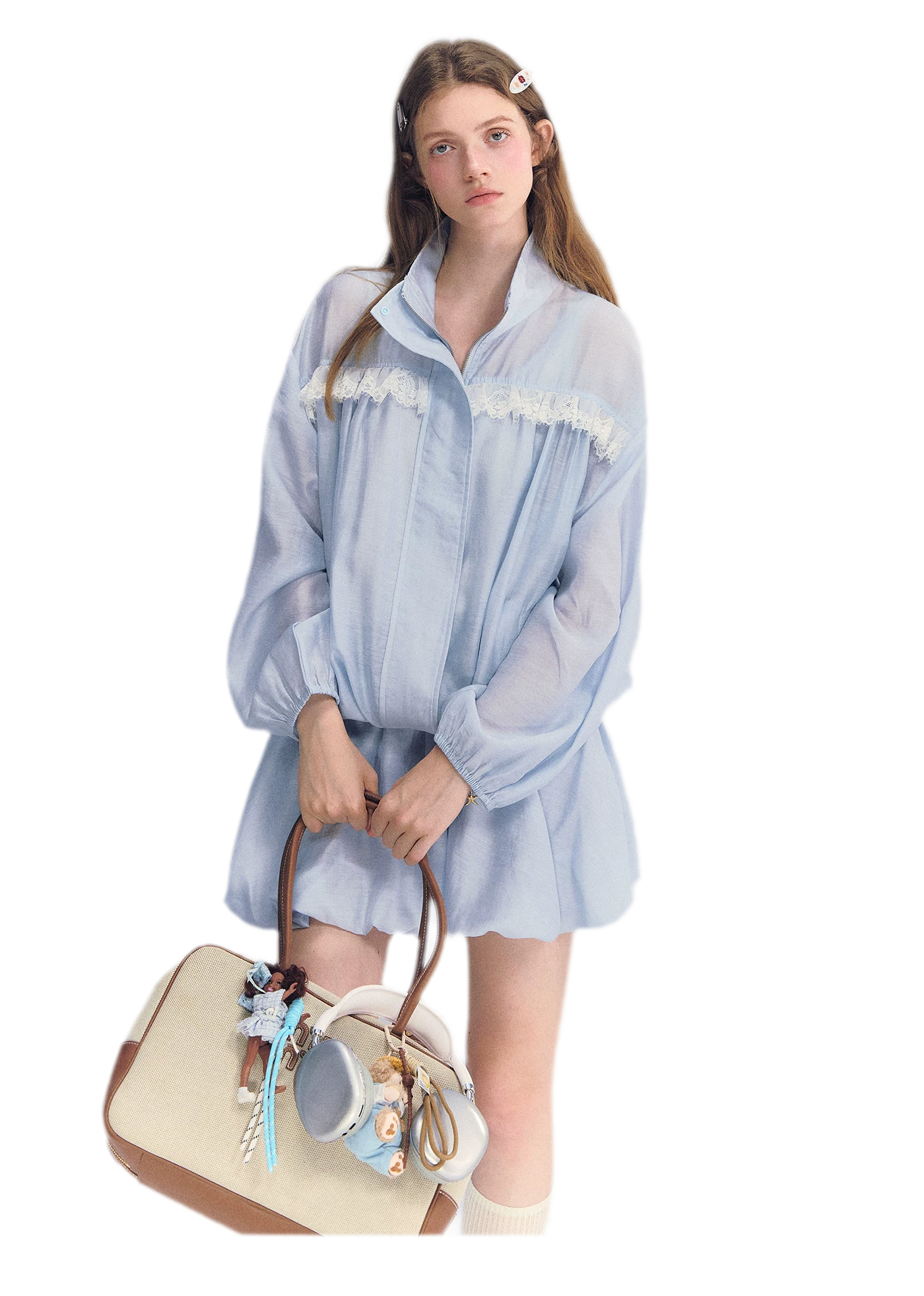Lyocell Lace Sun Jacket Set