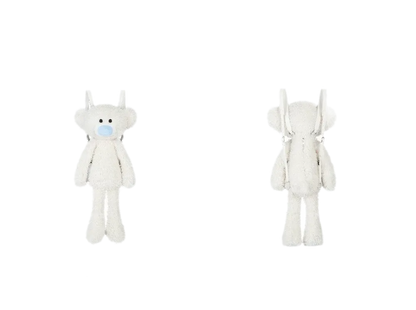 Floral Plush Bear Backpack