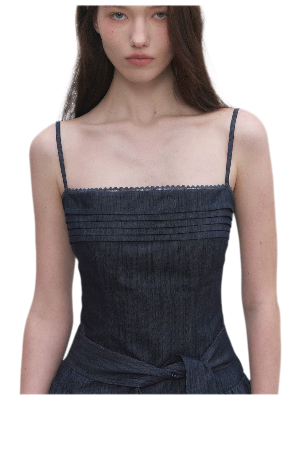 Tie Waist A-Line Dress
