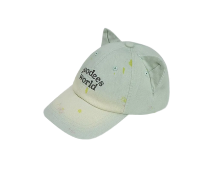 Splatter Cat-Ear Baseball Cap