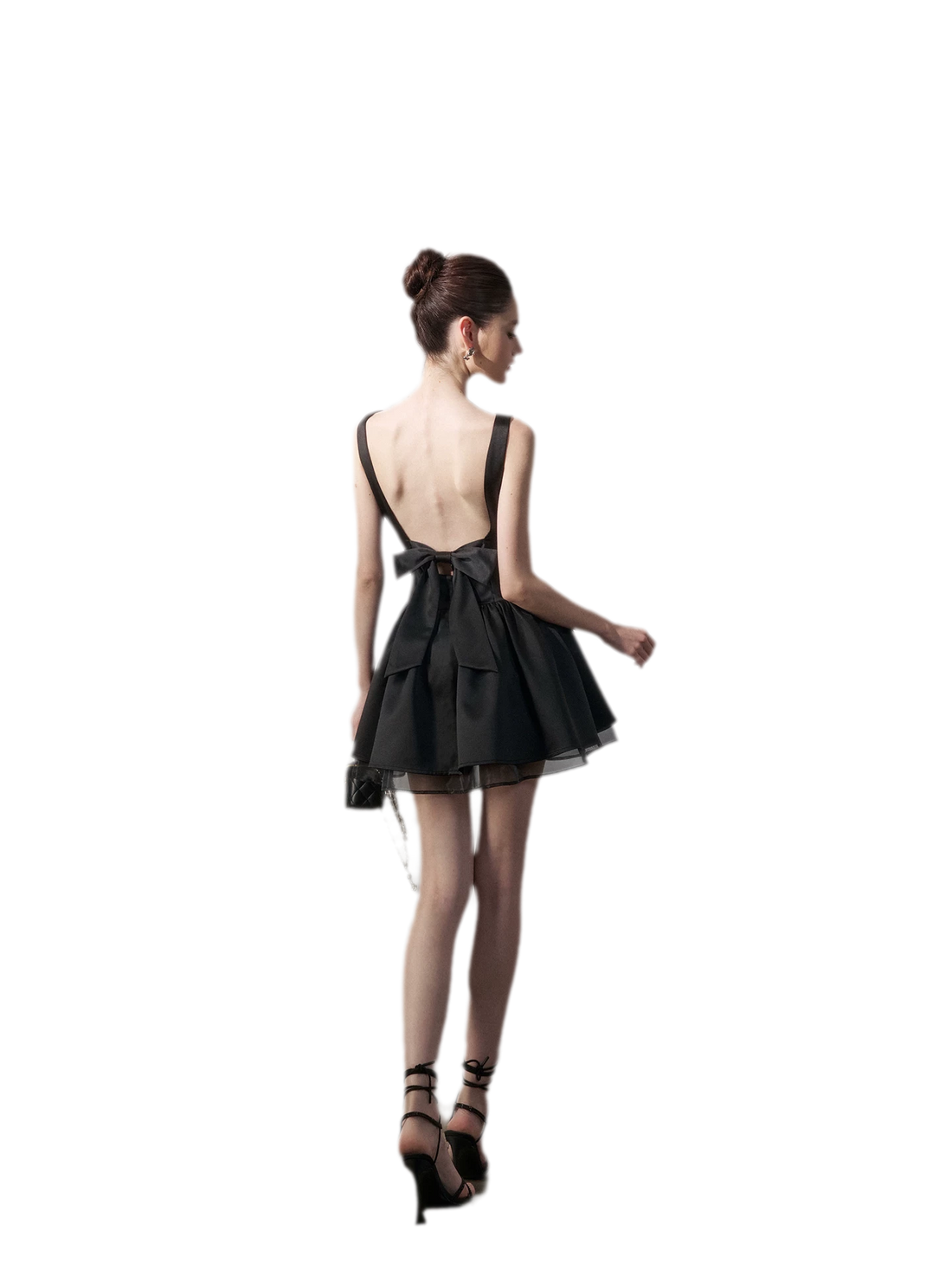 Bow Back Mini Dress