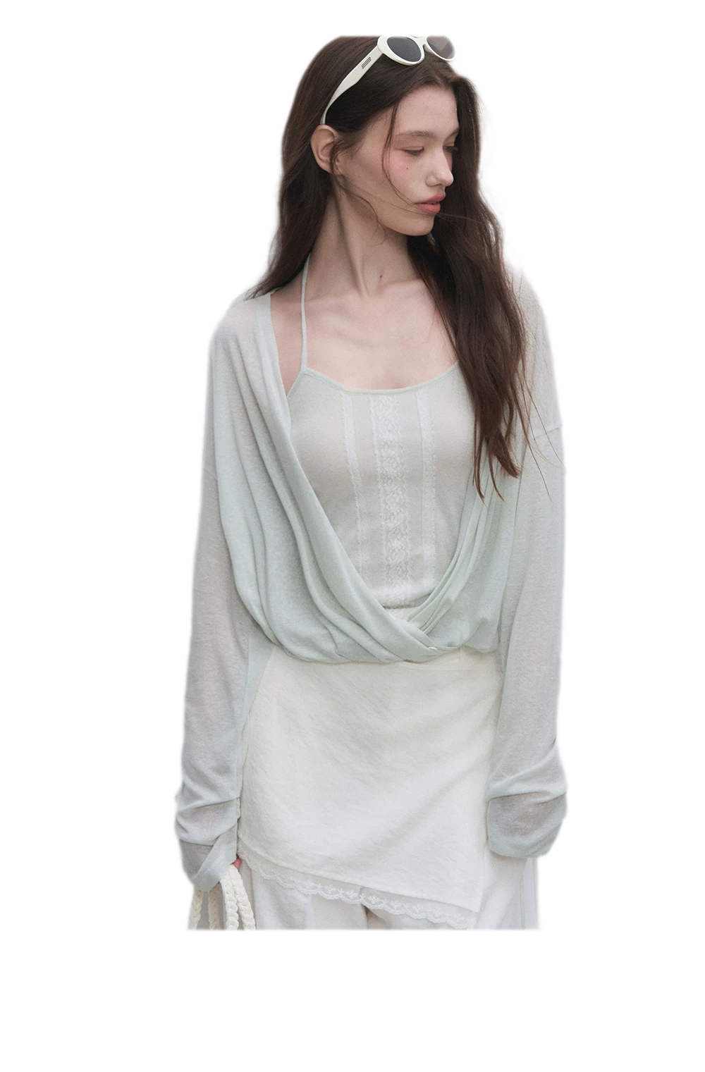 Lyocell Linen Lantern Sleeve Set