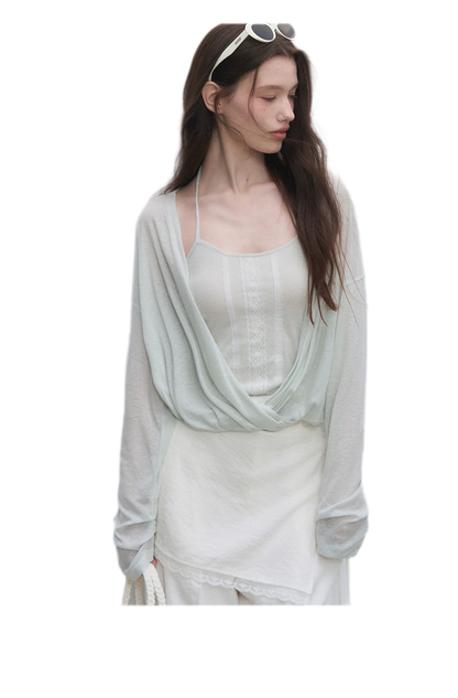 Lyocell Linen Lantern Sleeve Set
