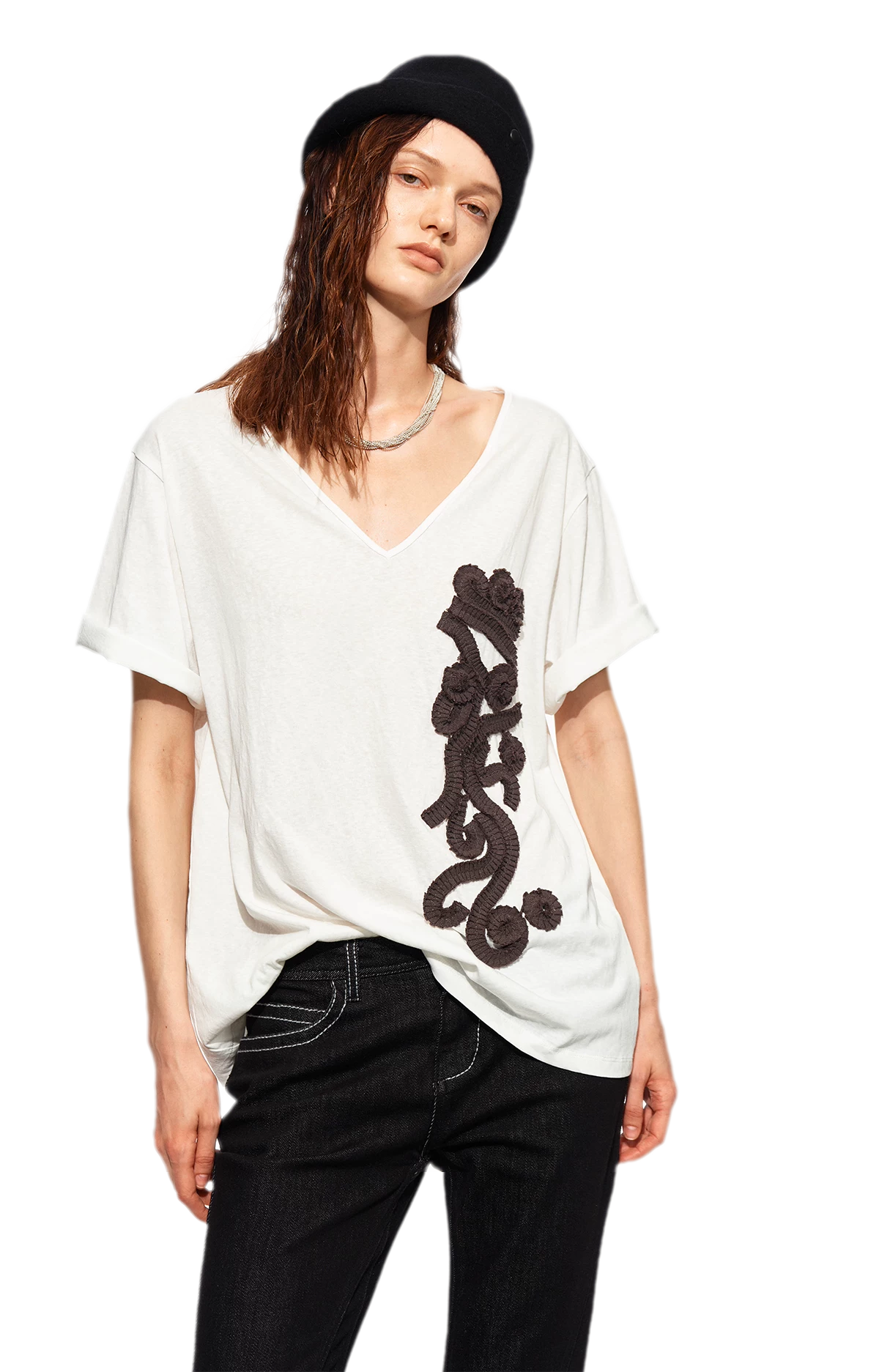 Vintage V-Neck T-Shirt