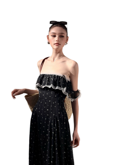 Daisy Lace Maxi Dress