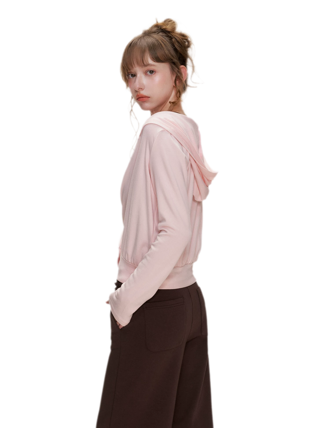 Wrap V-Neck Knitwear Set