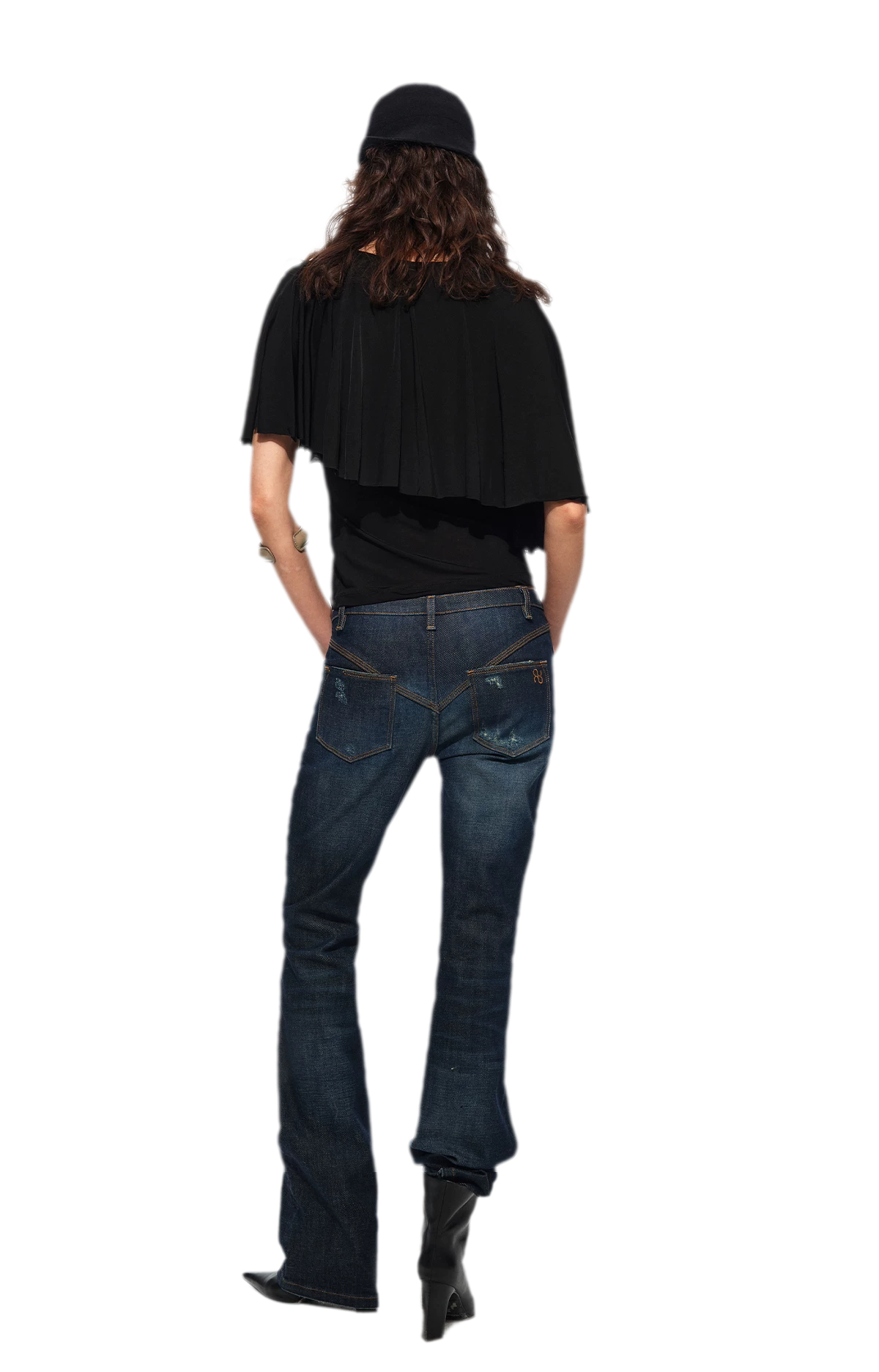 Cape Beaded Layered Tee