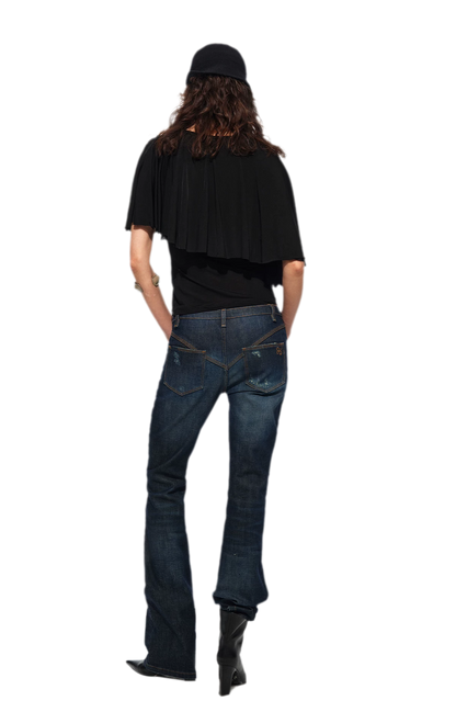 Cape Beaded Layered Tee