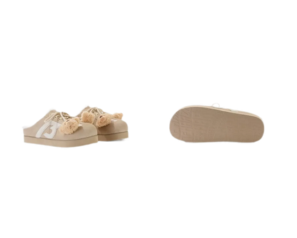 Bow Platform Birkenstock Mules
