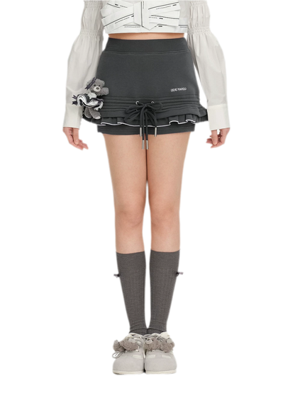 Two-piece Hoodie Skort