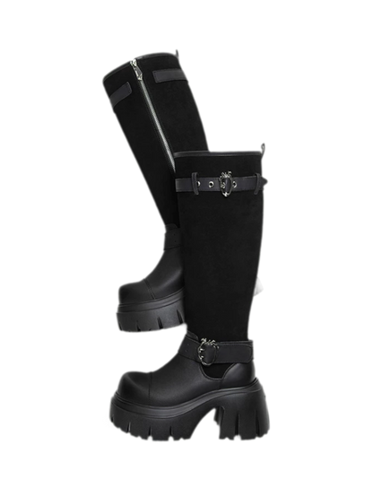 Thick Platform Knee Boots