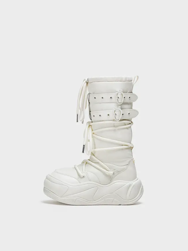 Insulated Platform Snow Boots