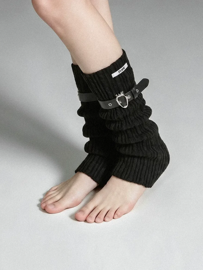 Knit Sock Leg Warmers
