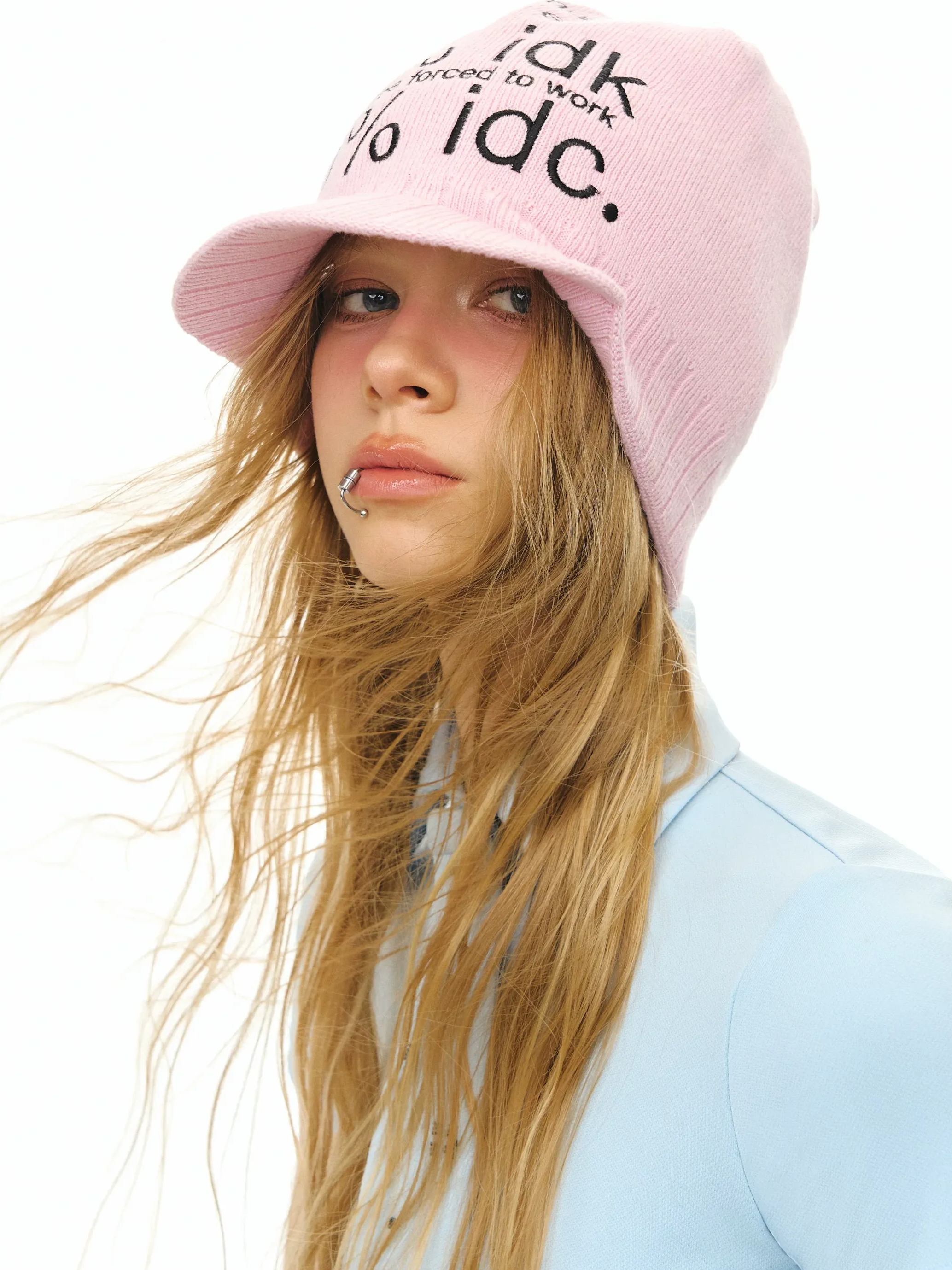 Emoticon Wool Knit Hat