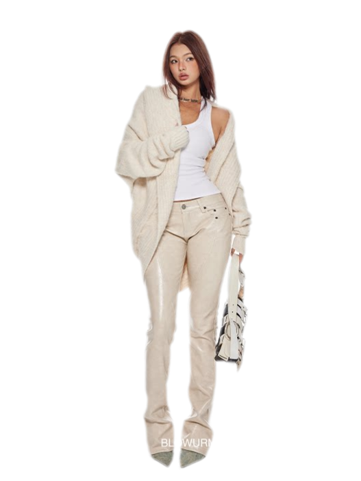 Oversized Shawl Knit Cardigan