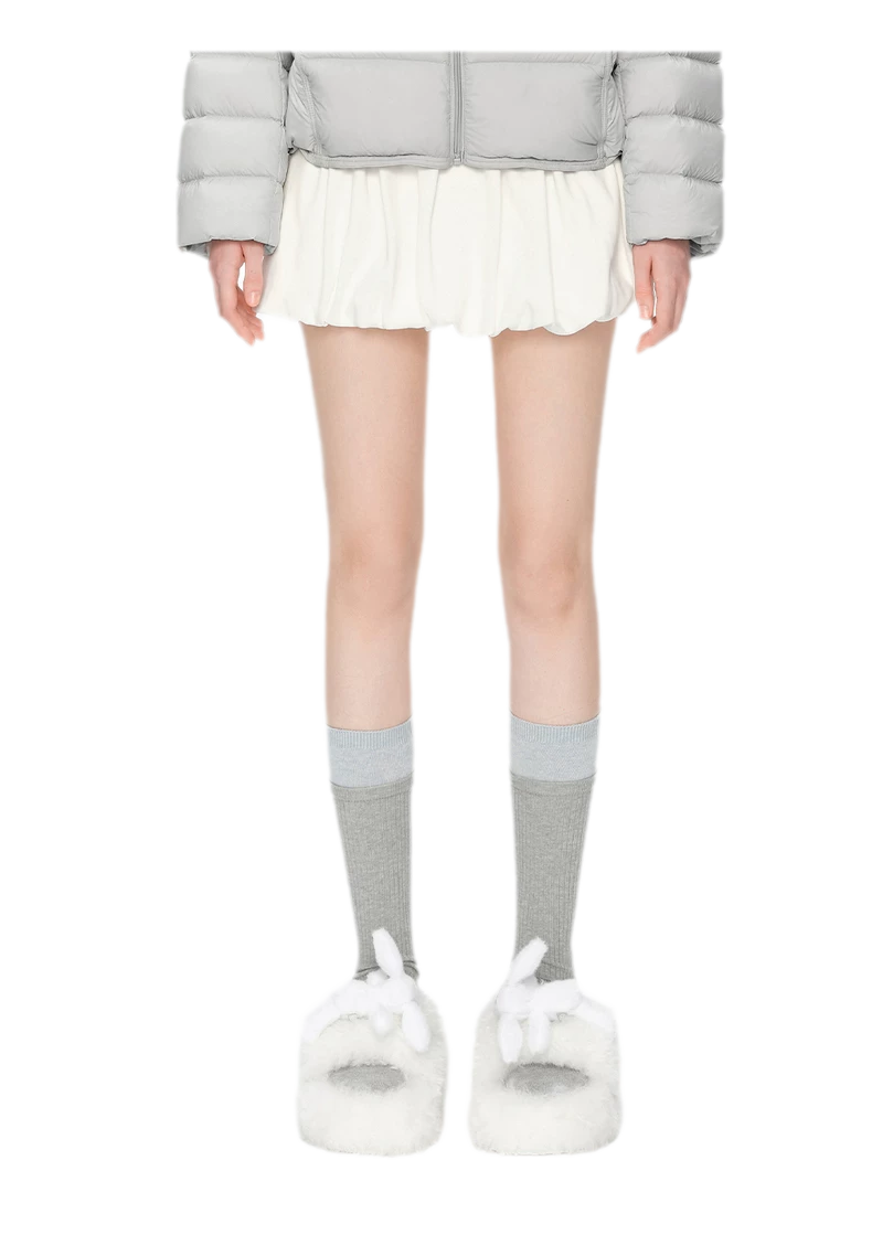 Furry Single-Strap Open-Toe Slippers