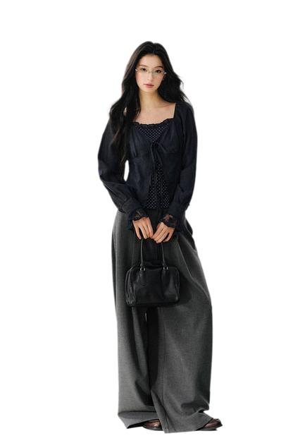 Minimal High Waist Trousers