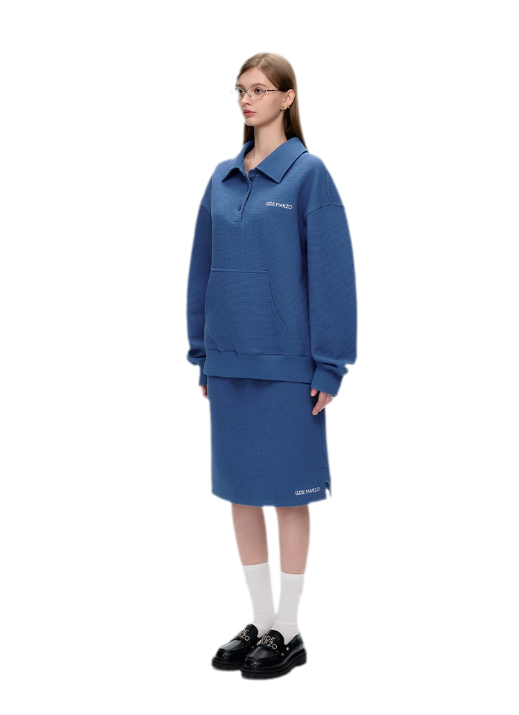Polo Waffle Doll Hoodie
